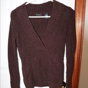 Chocolate brown sweater